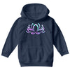 hologram lotus Youth Hoodie