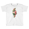 breast cancer flowers Toddler T-shirt