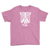 beer belly xray skeleton funny Youth Tee