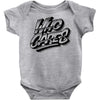 who cares Baby Onesie