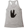 llap live long and proper Racerback Tank