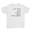 intelligence is the ability to adapt to change Youth Tee
