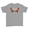 sassy with roses Youth Tee