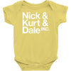 nick kurt dale Baby Onesie