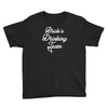 bride's drinking team diamond ring bachelorette Youth Tee