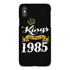 kings are born in 1985 iPhoneX