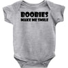 boobies make me smile (2) Baby Onesie