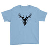 deer head vector Youth Tee