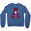 happy birthday monster Crewneck Sweatshirt
