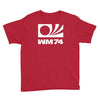 wm 74 germany world cup 1974 retro football Youth Tee