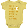 MAY THE ODDS BE EVER IN YOUR FAVOUR Baby Onesie