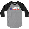 america 3/4 Sleeve Shirt