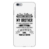 Dear Brother, Love, Your Lil Sister iPhone 6/6s Plus  Shell Case