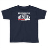 funny installing muscles, ideal gift, birthday present Toddler T-shirt