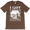 99 problems   fishin' solves all of em T-Shirt