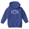 hologram lotus Youth Hoodie