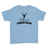buck merry christmas Youth Tee