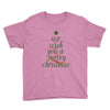 we wish you a merry christmas Youth Tee