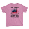 Veteran Don't Thank Me Thank My Brothers &amp; Sisters Who Never Came Back Youth Tee