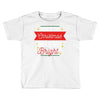 may your christmas be merry &amp; bright Toddler T-shirt