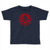 red skull logo avengers marvel comics gift Toddler T-shirt