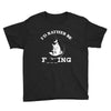 i'd rather be fishing Youth Tee