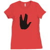 llap live long and proper Ladies Fitted T-Shirt