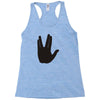 llap live long and proper Racerback Tank
