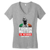 the notorious conor mcgregor fookin nuttin Women's V-Neck T-Shirt