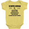Scorpio Woman Baby Onesie