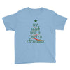 we wish you a merry christmas Youth Tee