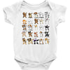 dabbing animals Baby Onesie