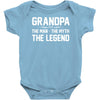 the man the myth the legend Baby Onesie