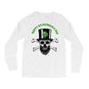 happy saint patrick day skull Long Sleeve Shirts