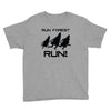run forest run Youth Tee