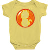 Kid Goku Saiyan With Dragon Ball 4 Star Baby Onesie