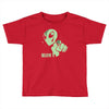 alien believe space sci fi ufo nerd Toddler T-shirt