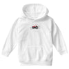 case ih red tractor boy comin' through Youth Hoodie
