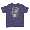 drink wine &amp; watch christmas movies Youth Tee