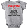 Pisces Woman Baby Onesie