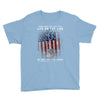 Honor Those Who Place Their Life on the Line so you can Live Yours Youth Tee
