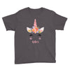 birthday unicorn family series sister Youth Tee