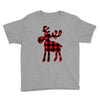 lumberjack reindeer Youth Tee