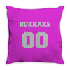 bukkake 2 Throw Pillow