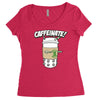 caffeinate! Women's Triblend Scoop T-shirt