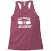 gilmour academy   as worn by dave   pink floyd   mens music Racerback Tank