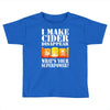 funny i make cider disappear, ideal gift or birthday present. Toddler T-shirt
