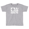 wm 74 germany world cup 1974 retro football Toddler T-shirt