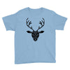 poly deer black Youth Tee