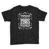 vintage made in 1985 perfectly aged a living legend Youth Tee